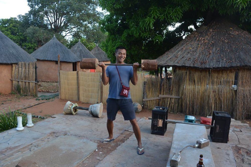 Zinga Backpackers Hotel Livingstone Bagian luar foto